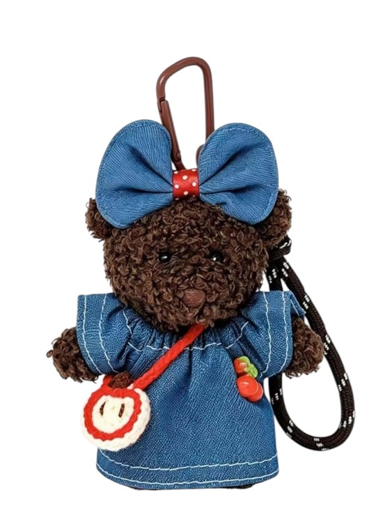 Accessories - Plush Dog Bag Charm/Keychain